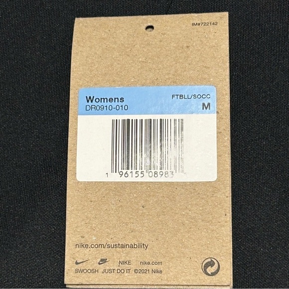 NIKE WOMEN’S DRI-FIT US SS STRIKE III JERSEY BLACK/ANTHRACITE SIZE MEDIUM NWT - Picture 8 of 8